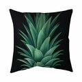 Begin Home Decor 26 x 26 in. Pineapple Leaves-Double Sided Print Indoor Pillow 5541-2626-GA104